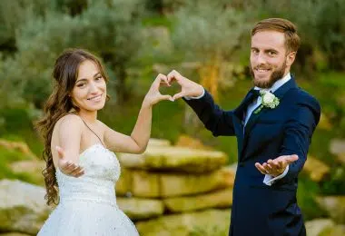 Femme en robe de mariée pour son mariage