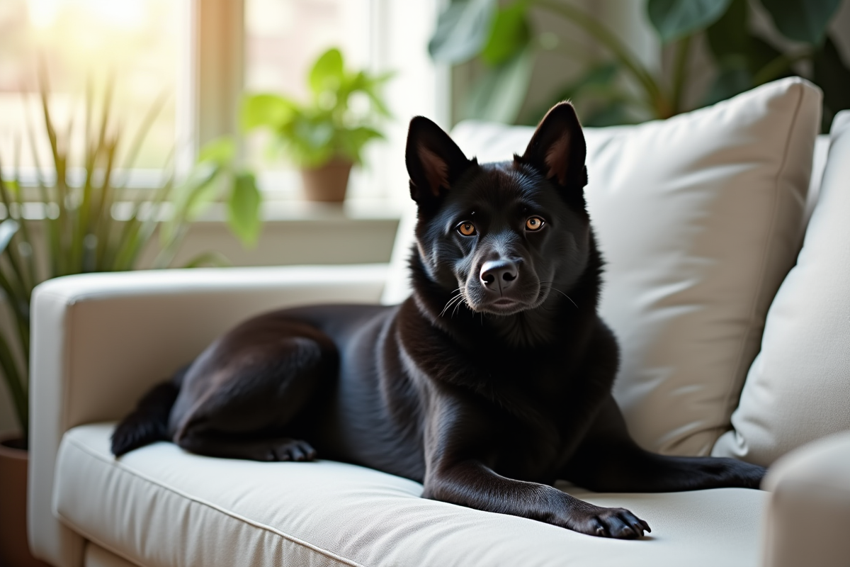 chien noir