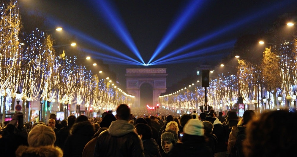 Le Réveillon du Nouvel An 2017 à la tour Eiffel